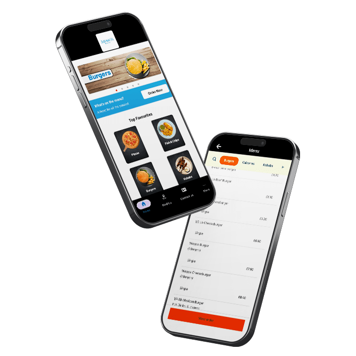 Memos Takeaway Melrose App Mockup